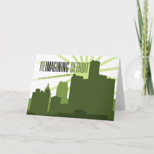 Carte de voeux de Reimagining Detroit