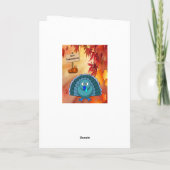 Carte de voeux de remerciement (Dos)