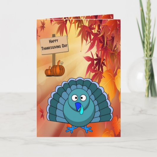 Carte de voeux de remerciement (Devant)