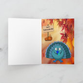 Carte de voeux de remerciement (Intérieur)