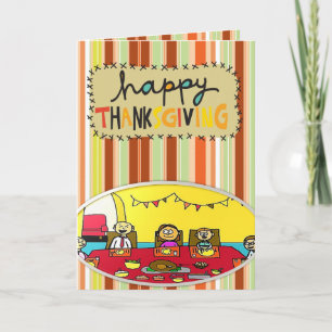 Carte de voeux de remerciement