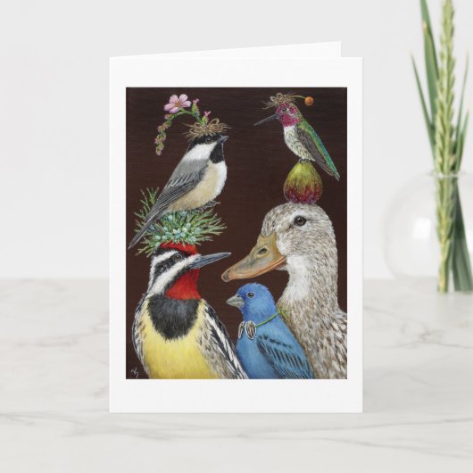 Carte de voeux de rencontre et de bienvenue (Devant)