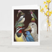 Carte de voeux de rencontre et de bienvenue (Fleur jaune)