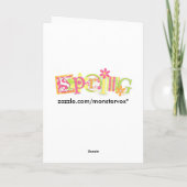 Carte de voeux de ressort (Dos)