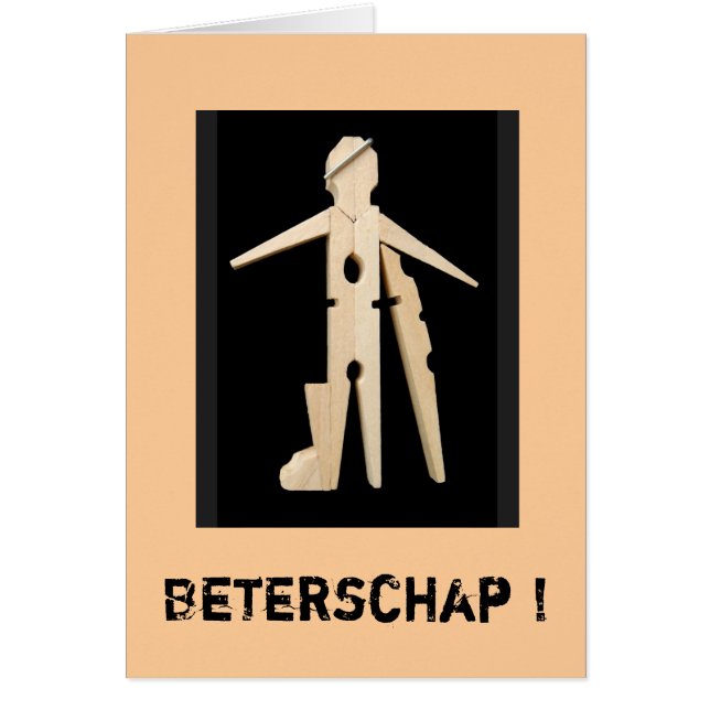 Carte de voeux de rétablissement (Devant)