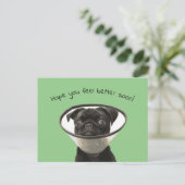 Carte de vœux de rétablissement (Debout devant)