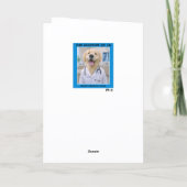 Carte de vœux de rétablissement Doggone It FB-2 (Dos)