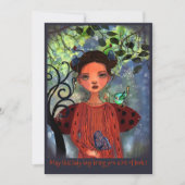 Carte de vœux de rétablissement Ladybug Chanceuse  (Devant)