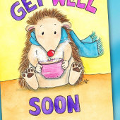 Carte de vœux de rétablissement par Nicole Janes