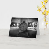 Carte de vœux de rétablissement « Somber Season » (Fleur jaune)