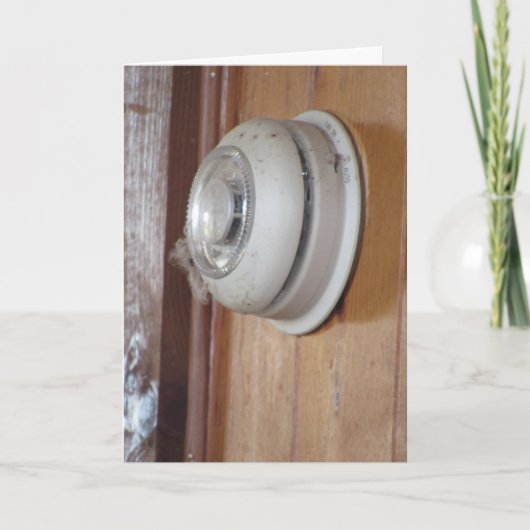 Carte de vœux de rétablissement "Thermostat tombé" (Devant)