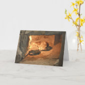 Carte de vœux de rétablissement "Tortoise Cave" (Fleur jaune)