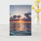 Carte de vœux de rétablissement VIBES SANITAIRES p (Fleur jaune)