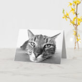 Carte de voeux de retrait (Fleur jaune)