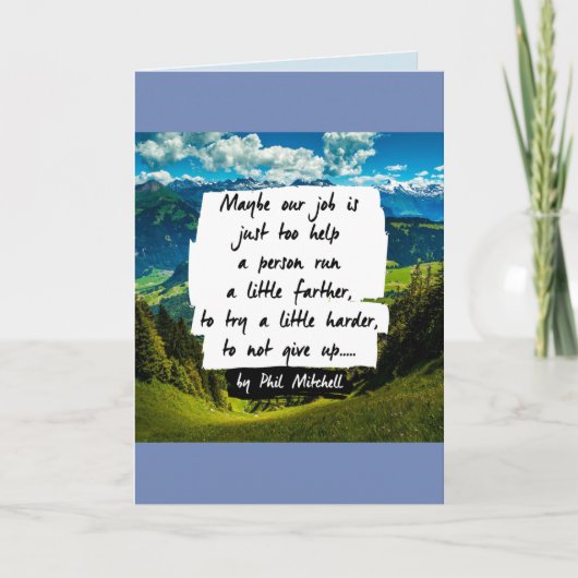 Carte de voeux de retraite (Devant)