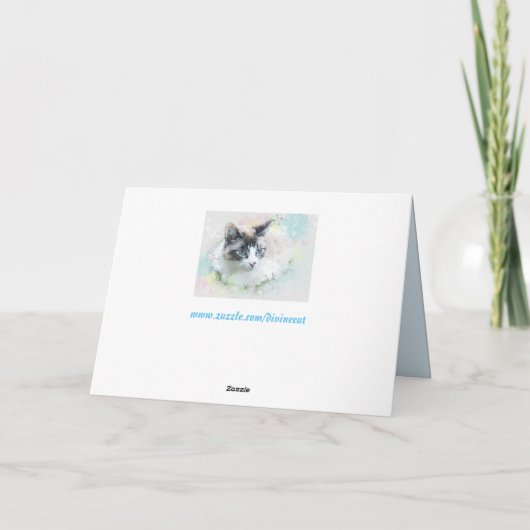 carte de voeux de rêve (Dos)