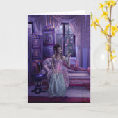 Carte de voeux de rêve persistante (Fleur jaune)