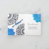 Carte de voeux de rêve, petite, 4 pouces x 5,6 pou (Intérieur)