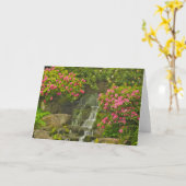 Carte de voeux de rhododendron (Fleur jaune)