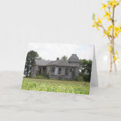 Carte de voeux de Roanoke, Missouri (Fleur jaune)