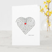 Carte de voeux de Robert G. Ingersoll - masquez à (Fleur jaune)