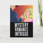 Carte de vœux de ROMANCE DE COUPLE D'ANNIVERSAIRE (Devant)