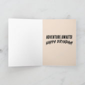 Carte de vœux de romance pour couple des années 19 (Intérieur)