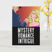 Carte de vœux de romance pour couple des années 19 (Fleur jaune)