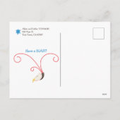 Carte de vœux de Rosh Hashanah Joyeuse Année Juive (Dos)