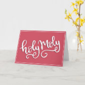 Carte de voeux de Saint-Moly (Fleur jaune)