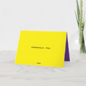 Carte de voeux de Saint-Valentin (Dos)