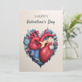 Carte de voeux de Saint Valentin (Debout devant)