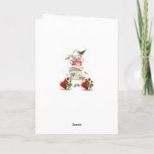 Carte de voeux de Saint Valentin Oiseau Vintage (Dos)