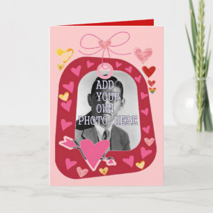 Carte de voeux de Saint-Valentin personnalisable -