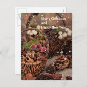 Carte de voeux de saison (Devant / Derrière)