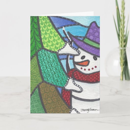 Carte de voeux de saison (Devant)