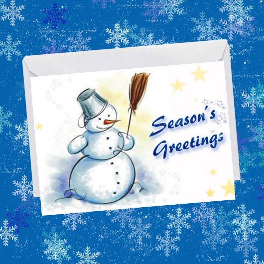 Carte de vœux de saison