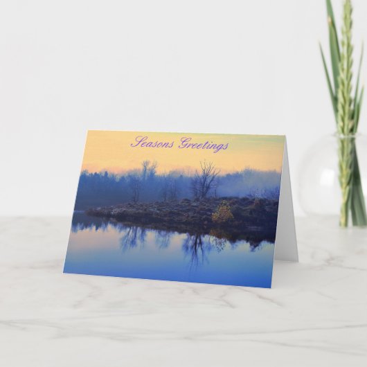 Carte de vœux de saison (Devant)