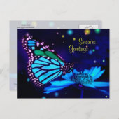 Carte de vœux de saisons magiques (Devant / Derrière)