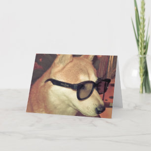 Carte de voeux de Saké 3D