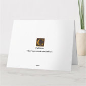 Carte de voeux de Samhain de Celtic (Dos)