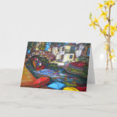 Carte de voeux de San Antonio (Fleur jaune)