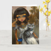 Carte de voeux de "Sanura" (Fleur jaune)