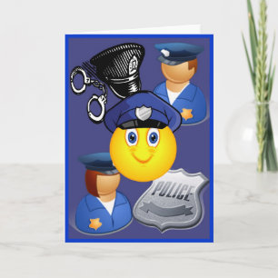 Carte de voeux de semaine de police 4
