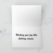 Carte de voeux de sensibilisation sur l'autisme (Intérieur)