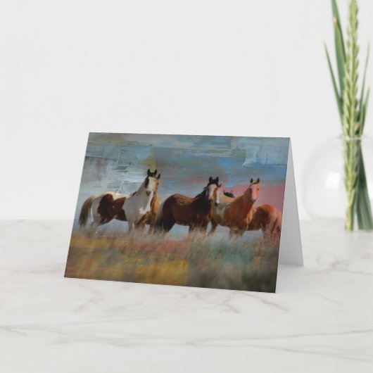 Carte de voeux de "serre" (Devant)