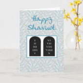 Carte de voeux de Shavuot (Fleur jaune)