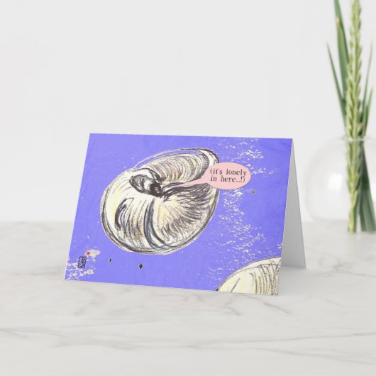 Carte de voeux de Shell Sea Creats (Devant)