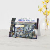 Carte de voeux de Singapour de Jameelas (Fleur jaune)