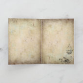 Carte de voeux de sirène victorienne (Intérieur)